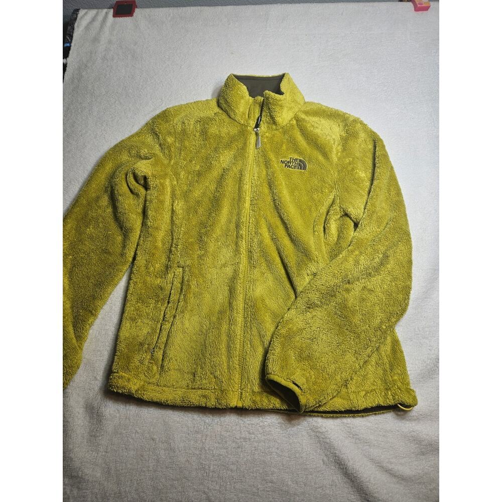 The North Face fuzzy fleece full zipper Jacket Size small